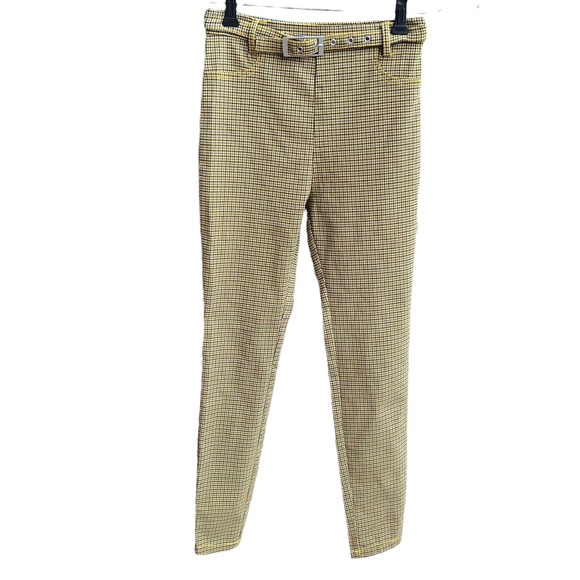 Urban Outfitters Neve Plaid High Waisted Cigarette Pants - Picture 5 of 12